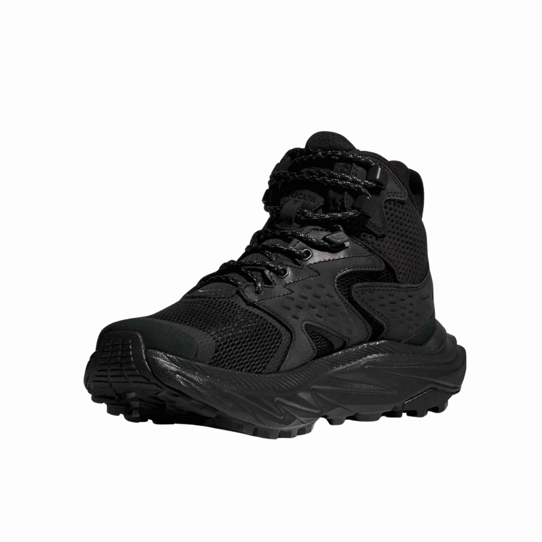 Men's Anacapa 2 Mid GTX - Black/Black (D Width) No Edge Technology Climbing Shoes