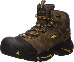 KEEN Utility mens Boots Leopard Print Ankle Boots