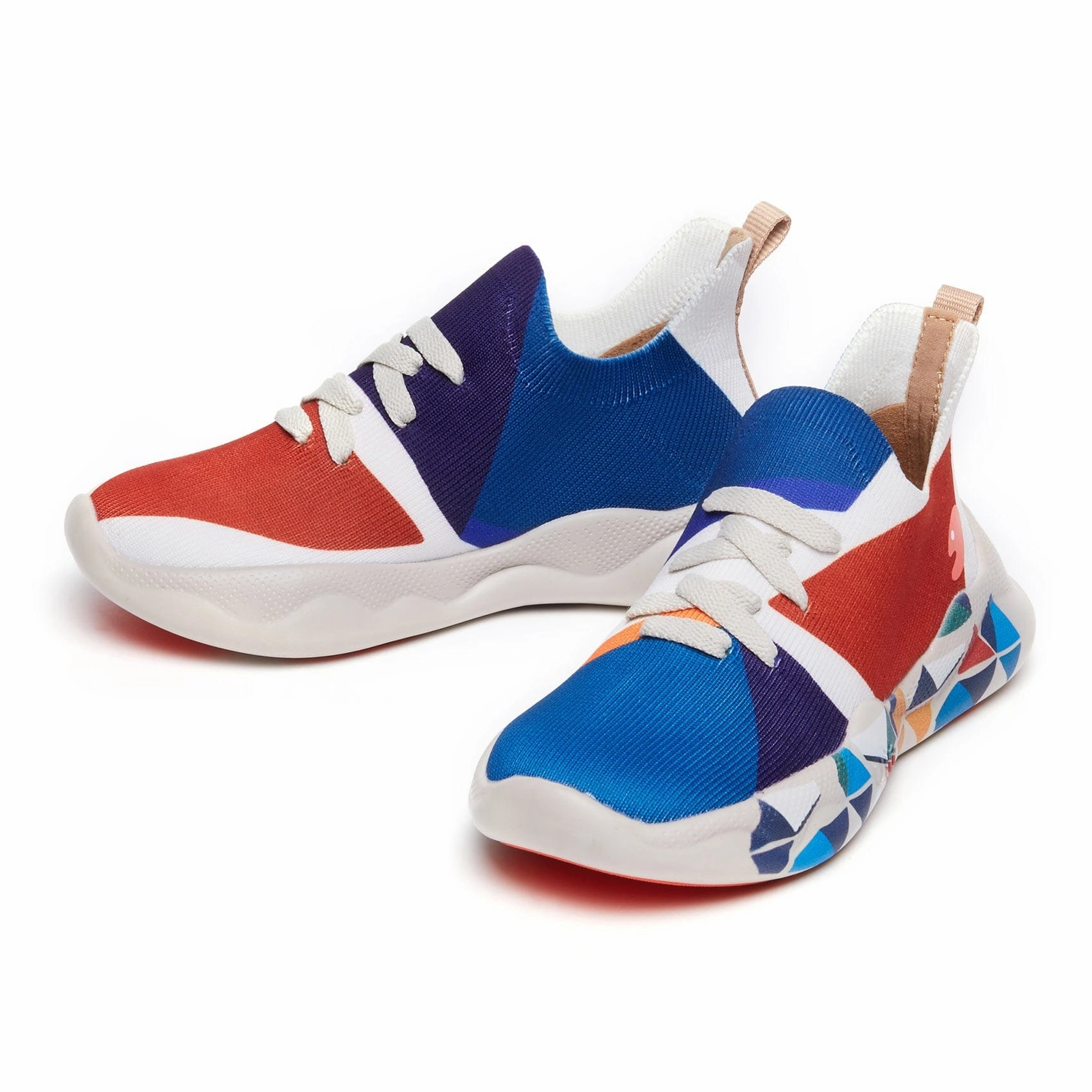 Triangle Puzzle Mijas I Kid Best Badminton Non Marking Shoes