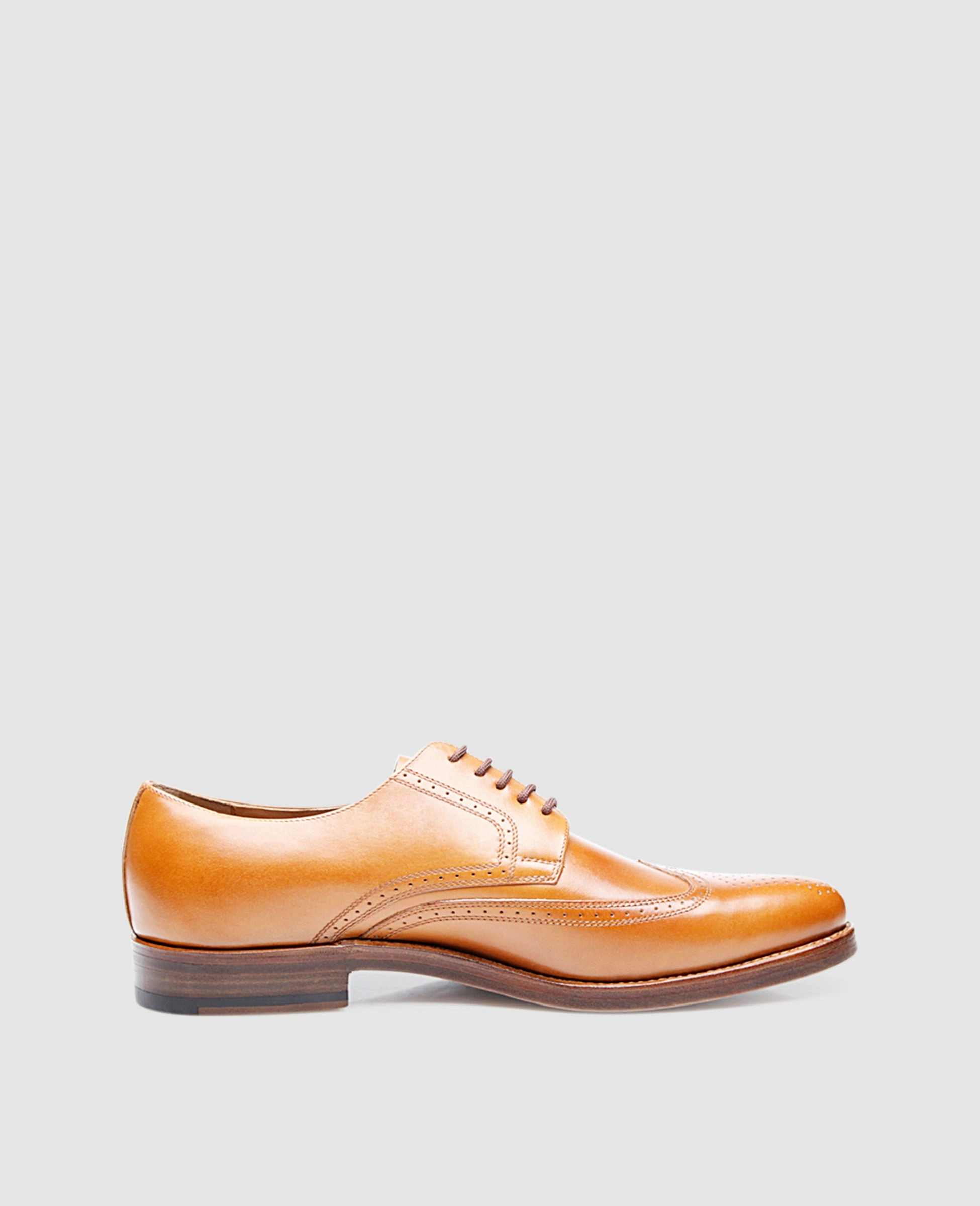 Milano Full-Brogue AC - Nut Leather Lace Up Shoes