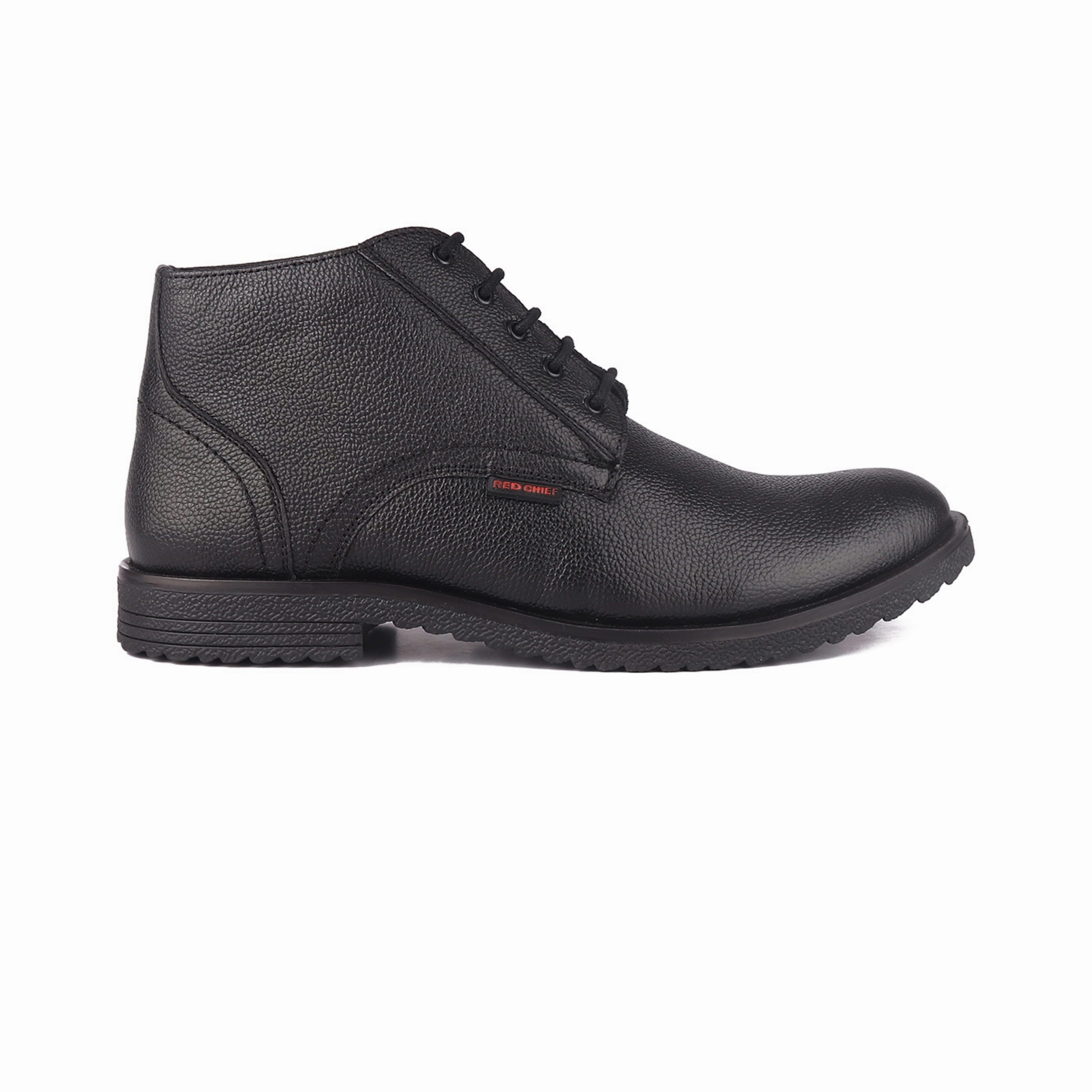 Eco Friendly Basketball Shoes Red Chief Black Formal Shoes for Men RC3808 001