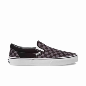Classic Slip-On Checkerboard 'Black Pewter Grey' Sb Air Max Ishod Wair Skate Shoes