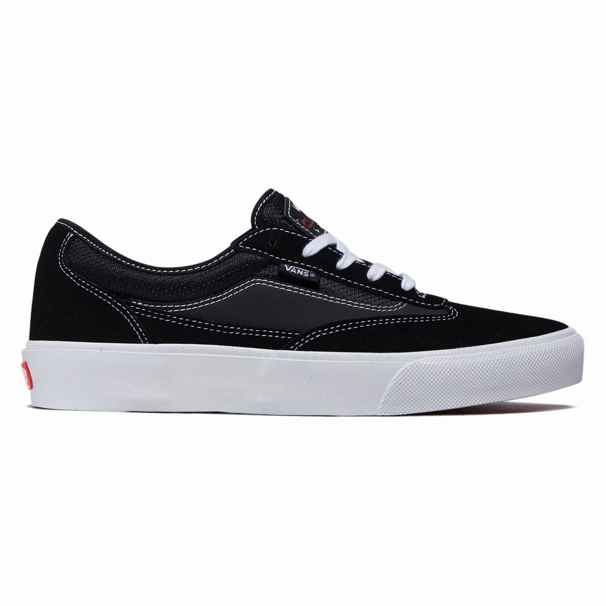 Vans Skate Curren Caples Shoes - Gum Black/White Shoes With Skate Attachment