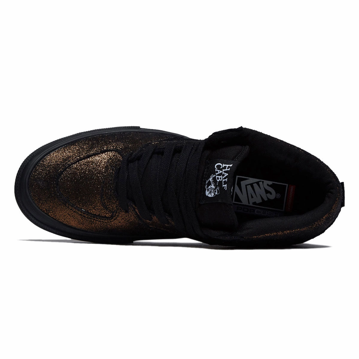 Vans Skate Half Cab Shoes - Metallic Bronze Wide Toe Box Skate