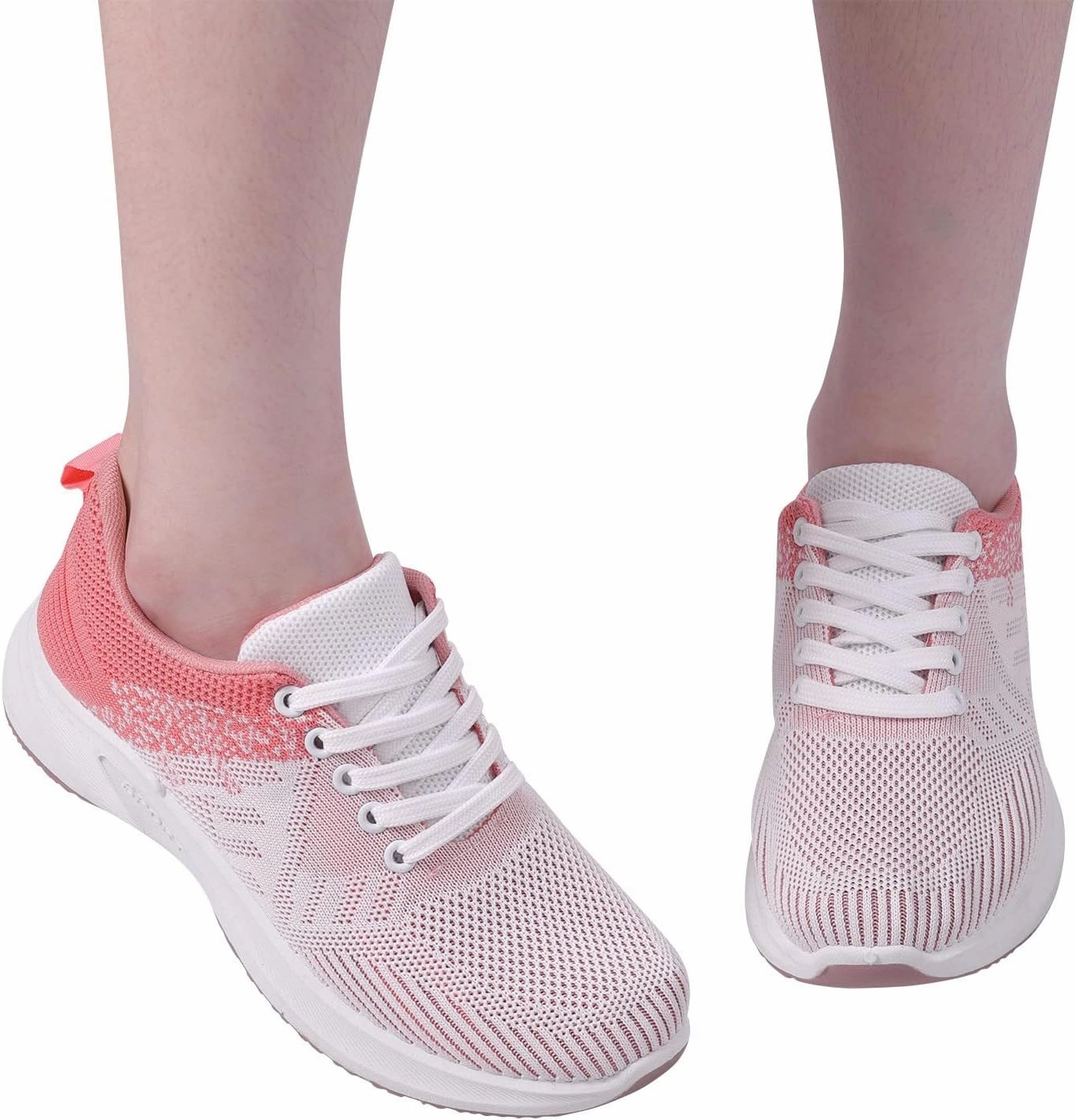 Olympia Sneakers Women's Mesh Sneakers Lace Up Lightweight Casual Sneakers Comfortable Non-Slip Breathable Walking Shoes Orthopedic Shoes with Arch Support