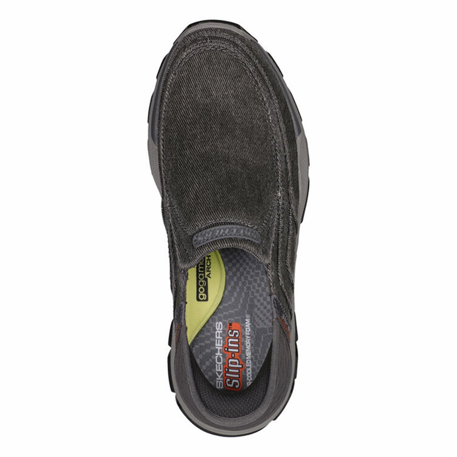 Sunflower Slip Ons Men's Skechers, Slip-ins Relaxed Fit: Respected - Holmgren Slip-On - Extra Wide Width