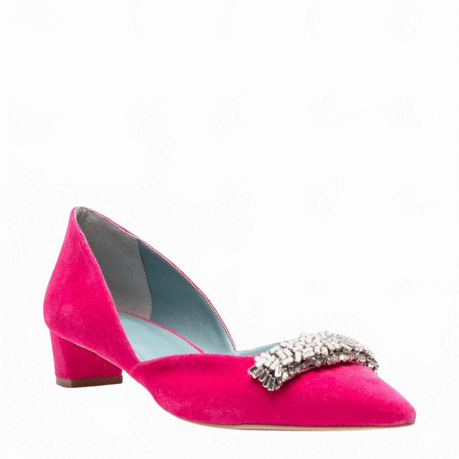 Summer Dress Shoes Women's Paula Mini Block Heel In Pink