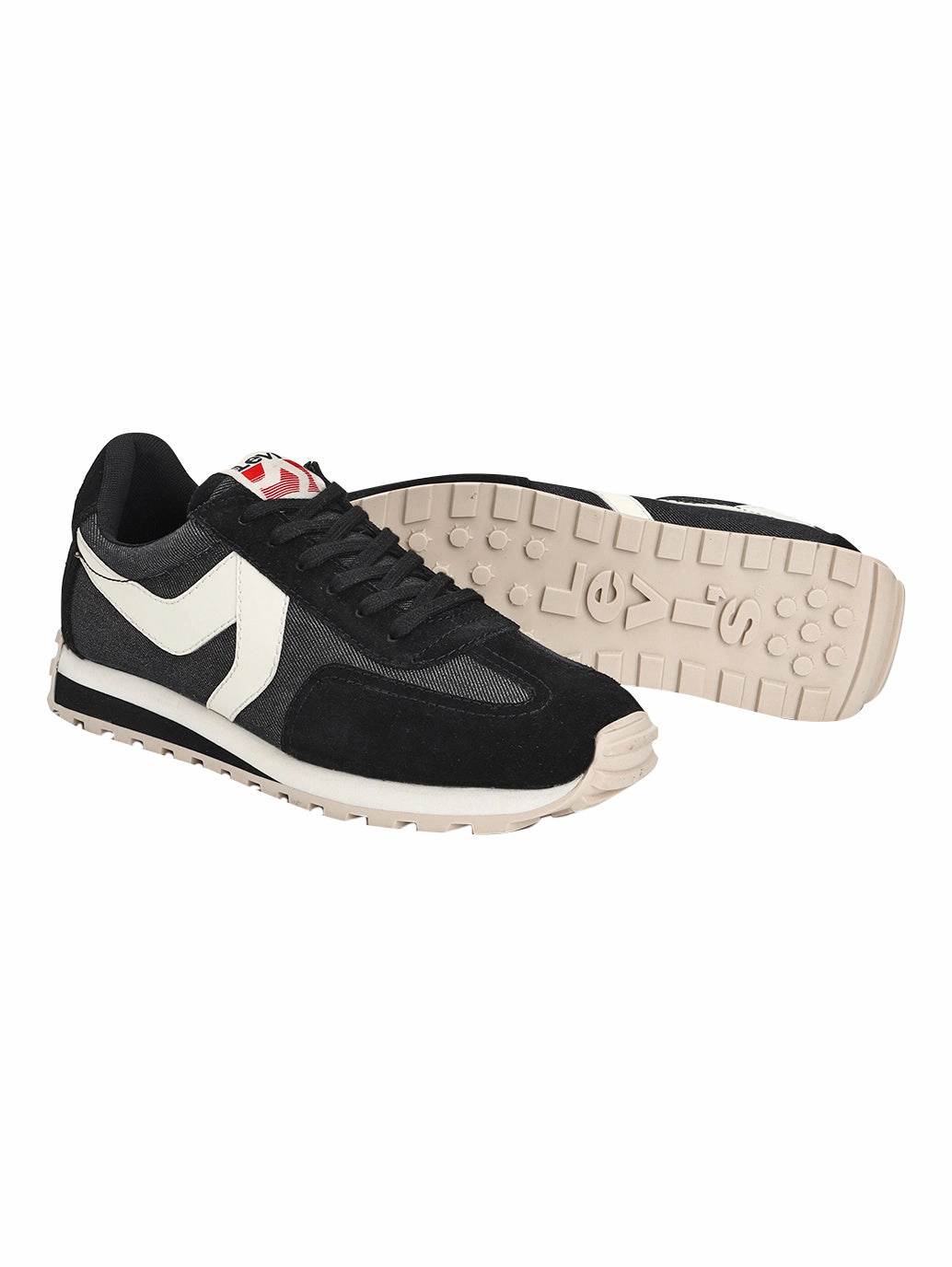 Men's Black Colorblock Sneakers Bo Jackson Sneakers Original