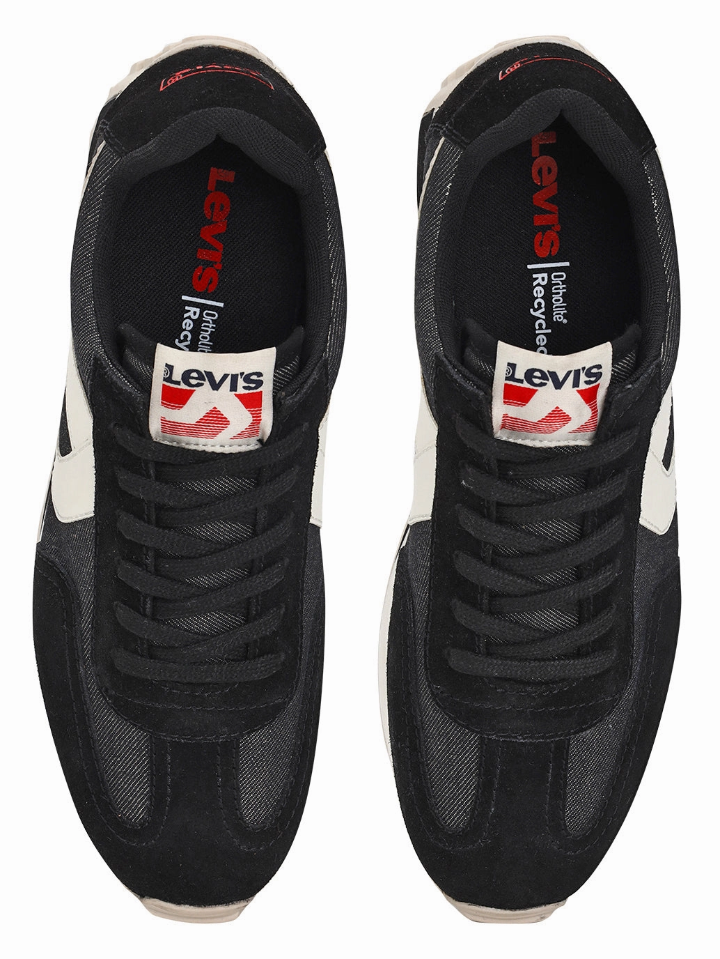 Men's Black Colorblock Sneakers Palermo Sneakers