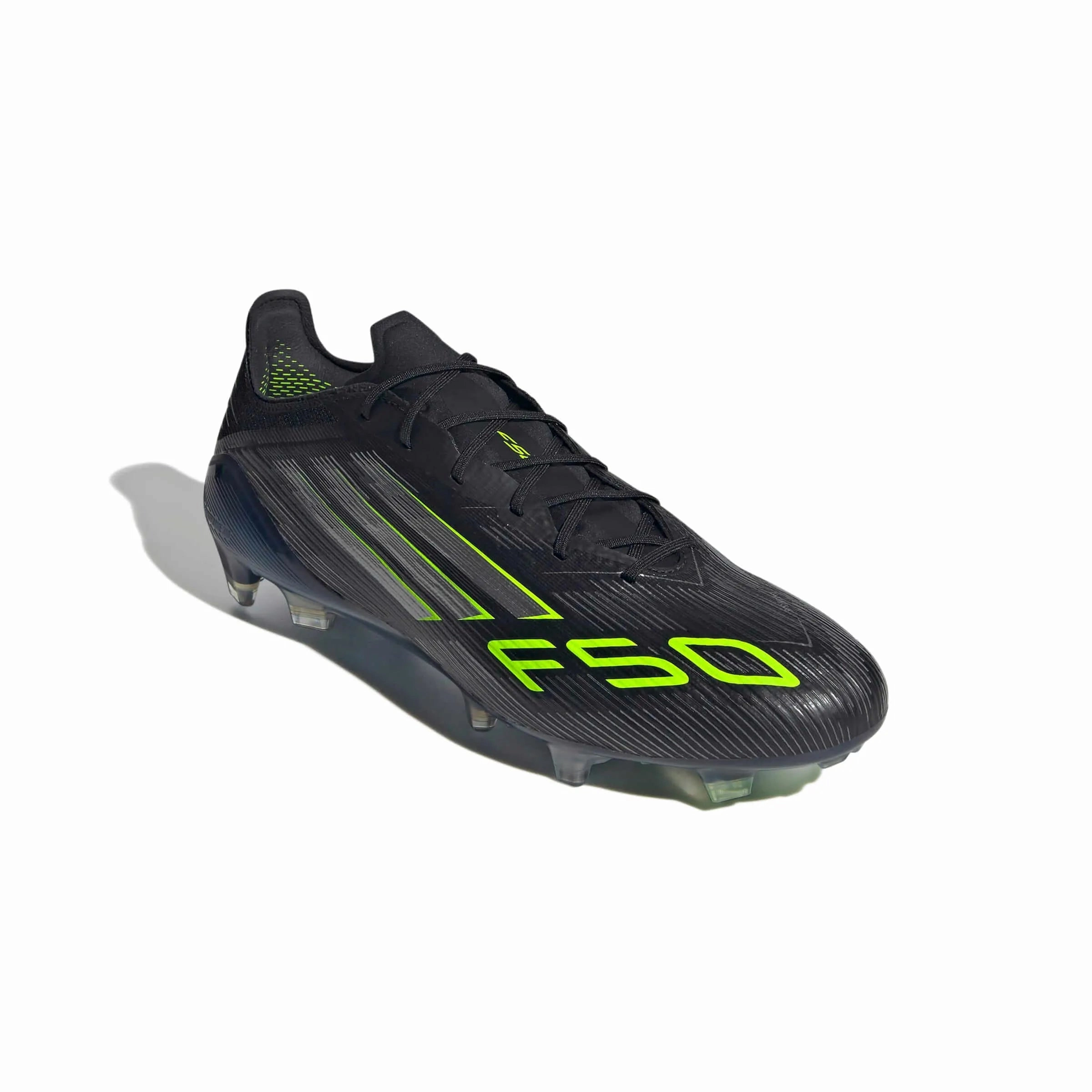 Coolest Soccer Cleats All Time adidas F50 Elite Firm Ground Soccer Cleats - Electric Stealth Pack (FA25)
