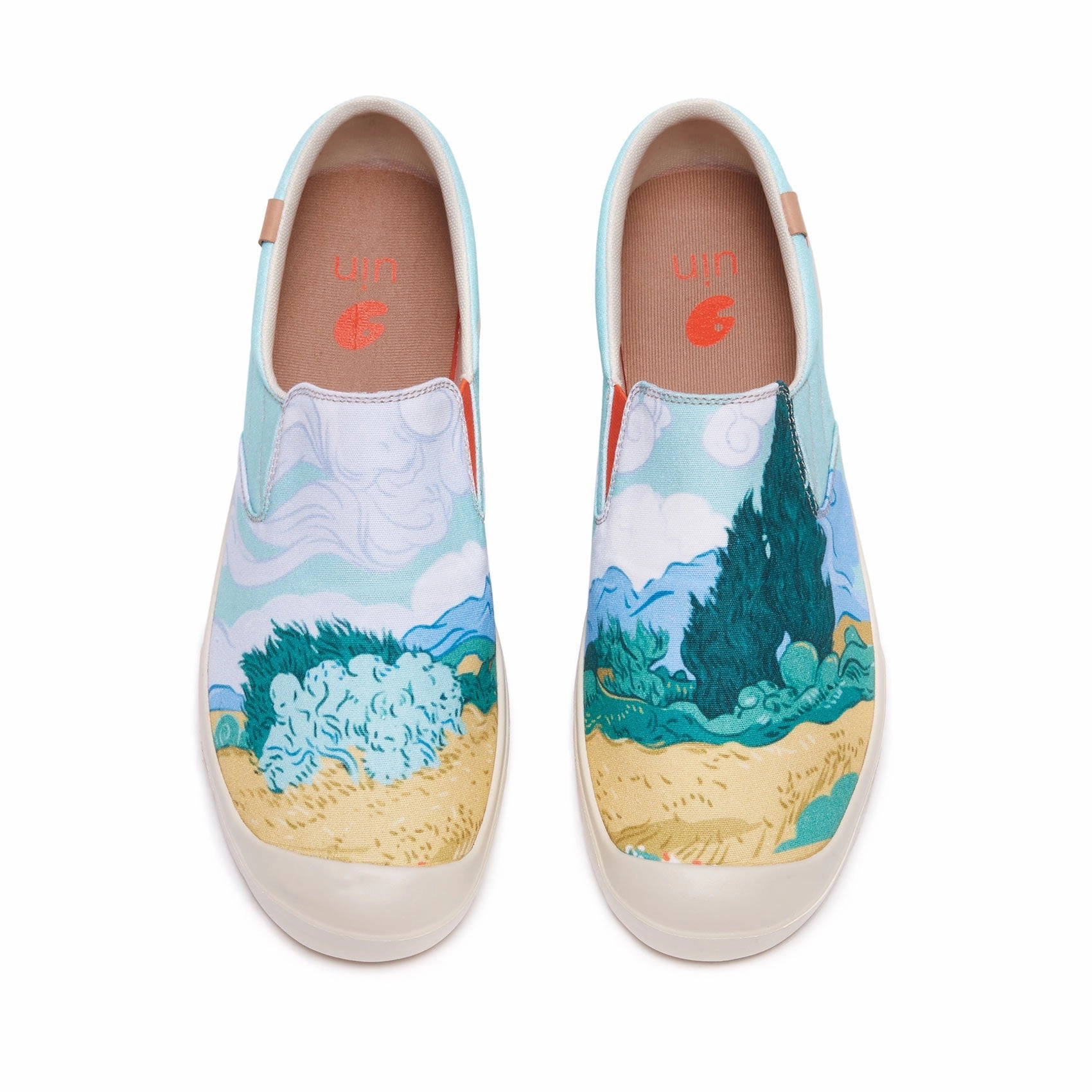 Best Skate Shoes 2022 Van Gogh Wheatfield with Cypresses Cadiz Women