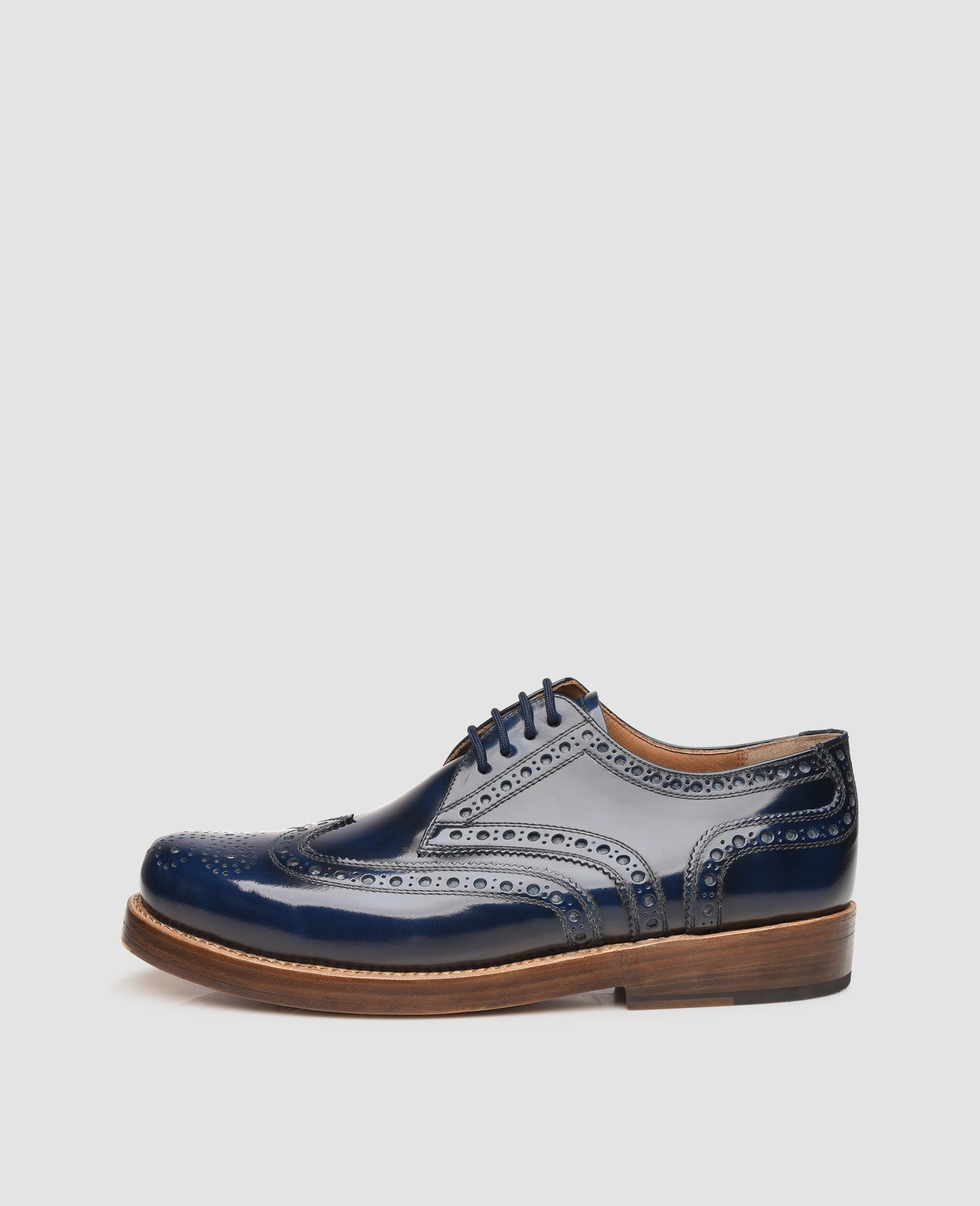 Rio Full-Brogue BL - Blue Olukai Ohana Lace Up Nubuck Shoe