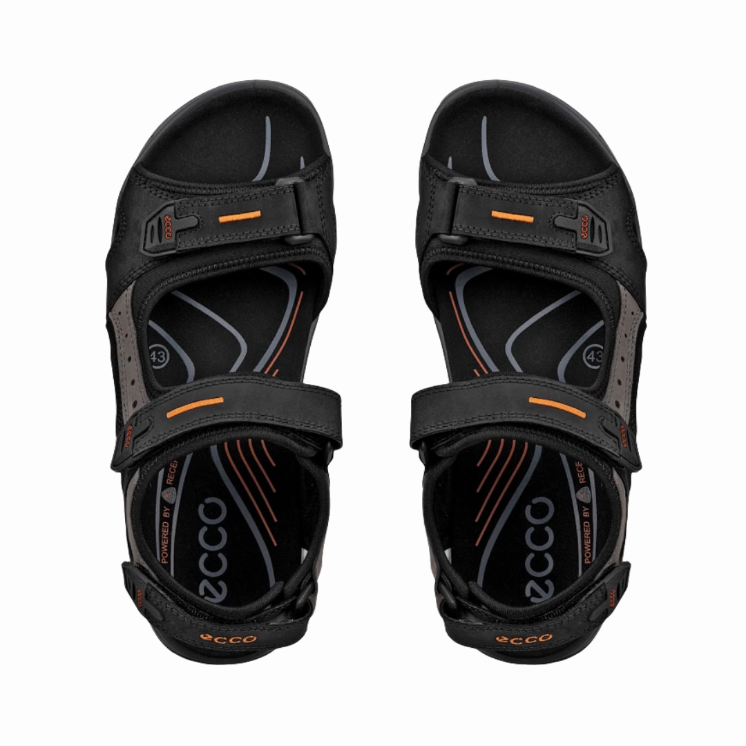 Climbing Hiking Shoes Men's Offroad Yucatan Hiking Sandal - Black/Mole/Black