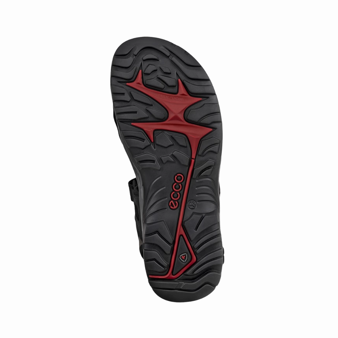 Trail Running Or Hiking Shoes Men's Offroad Yucatan Hiking Sandal - Black/Mole/Black