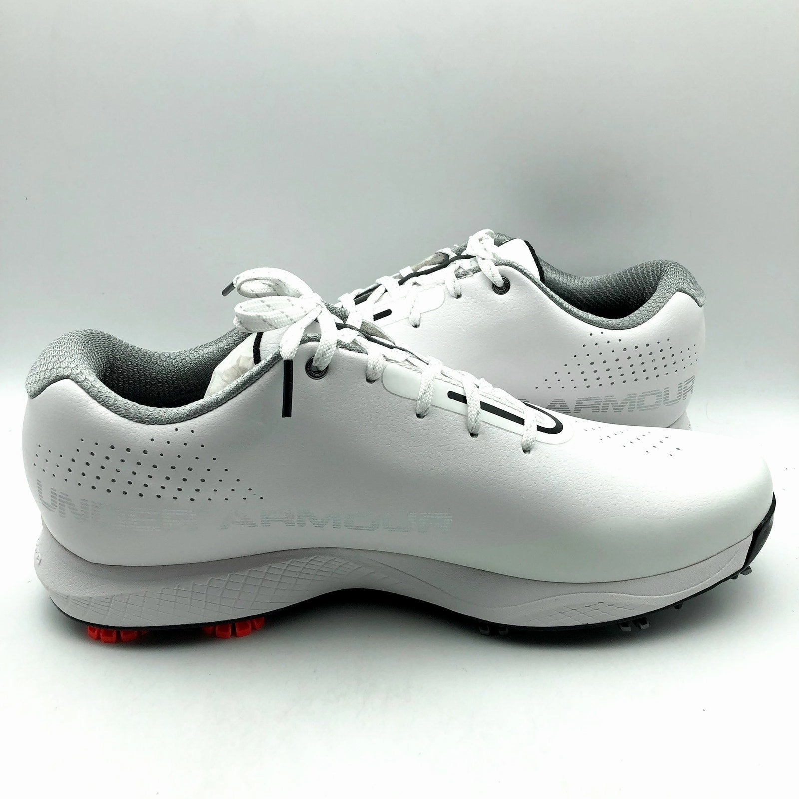 Jordan 1 Golf Shoes Under Armour Mens UA Charged Draw RST Golf Shoes US 11 EU 45 White Black NIB