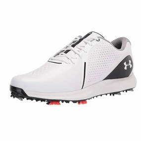 Stan Smith Golf Under Armour Mens UA Charged Draw RST Golf Shoes US 11 EU 45 White Black NIB