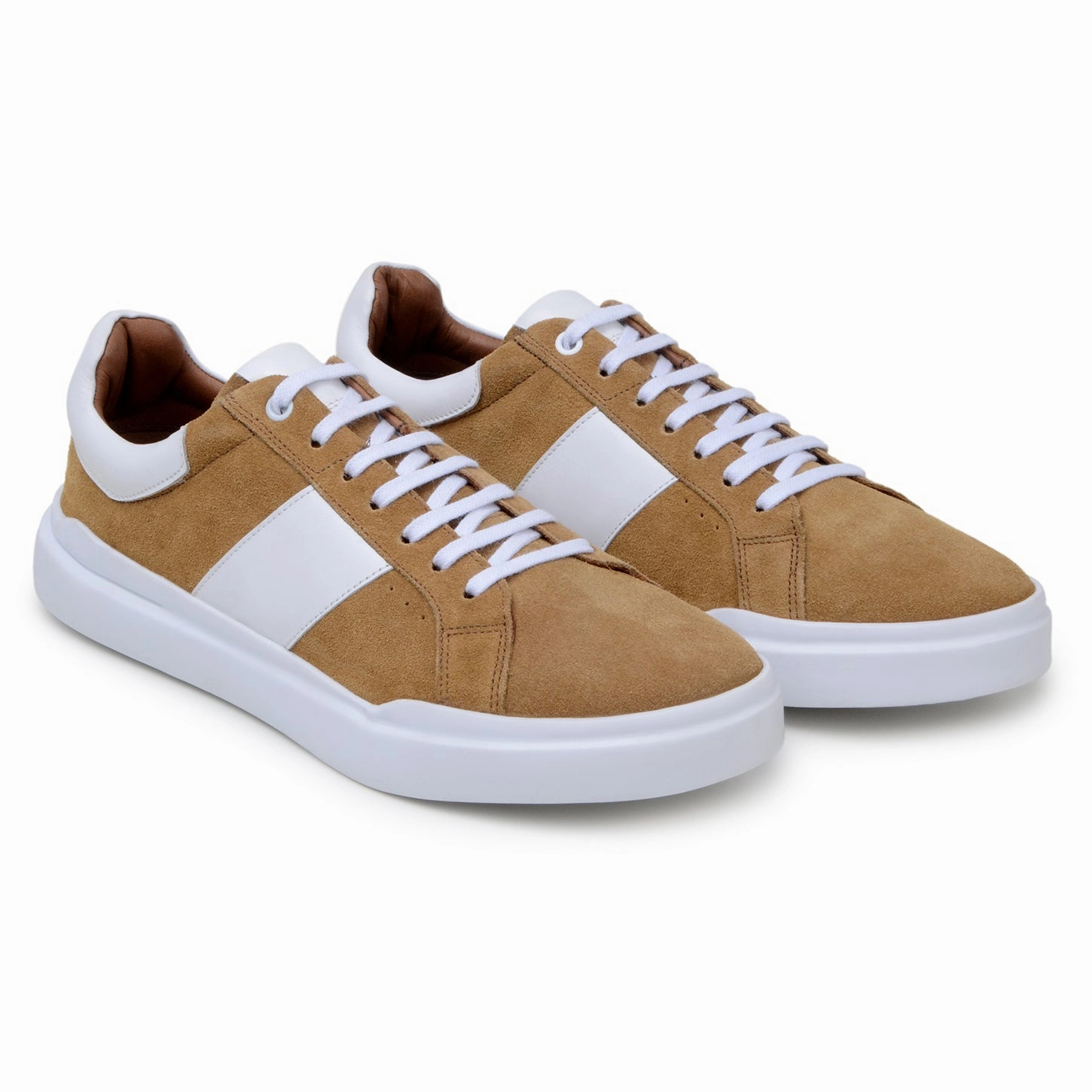 Lebron Witness 7 Team Basketball Shoes Olivier - Tan/White