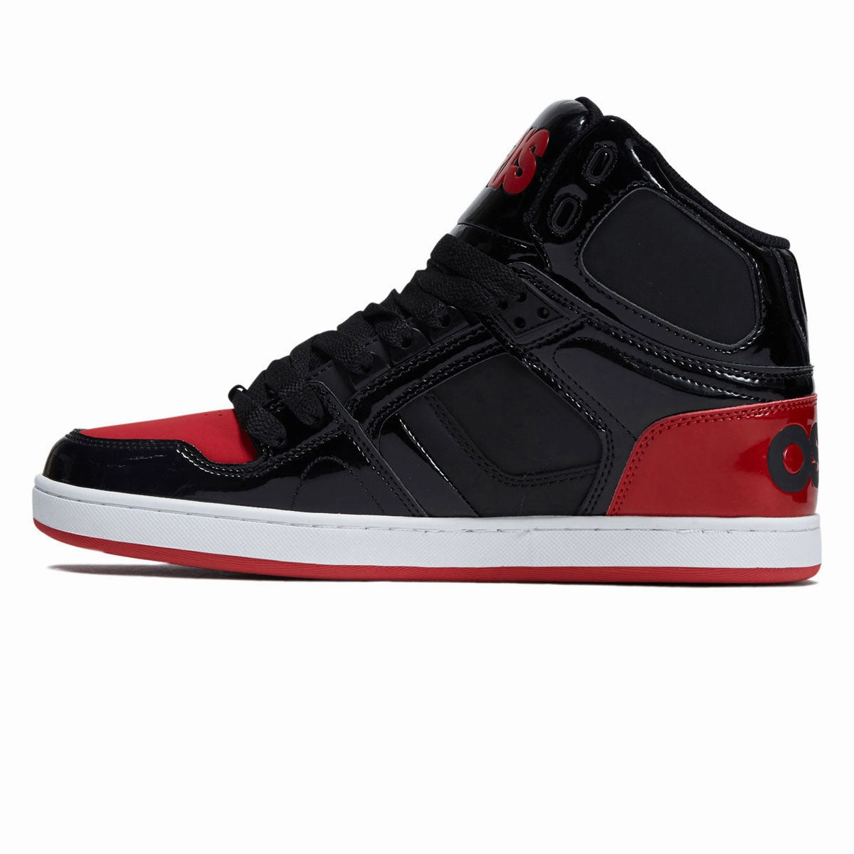 Osiris NYC 83 CLK Shoes - Black/Black/Red 20 Skate