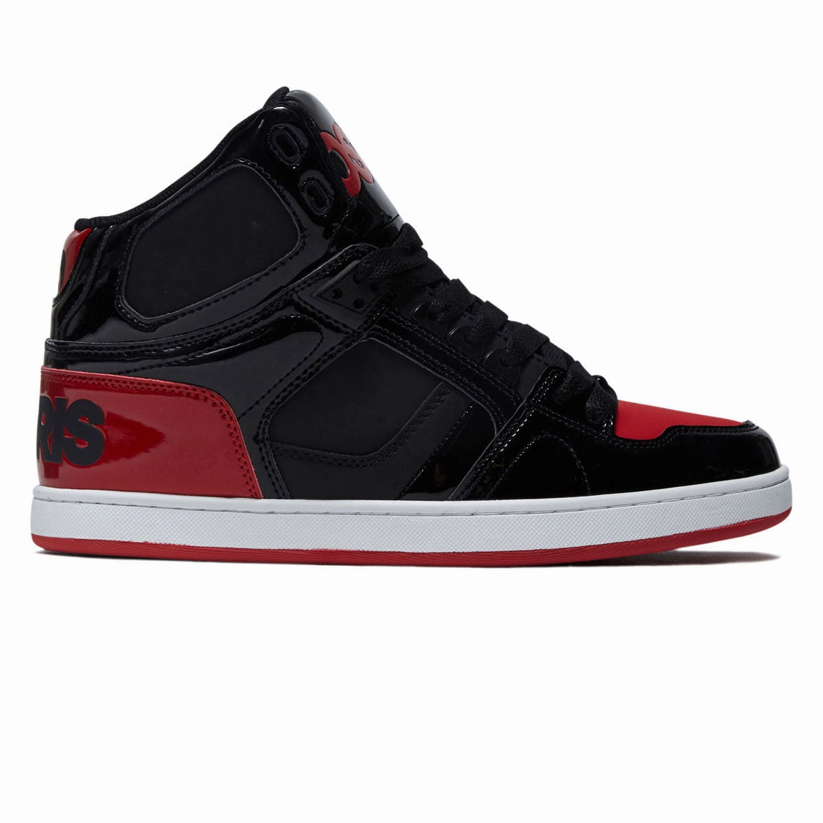 Numeric Skate Osiris NYC 83 CLK Shoes - Black/Black/Red