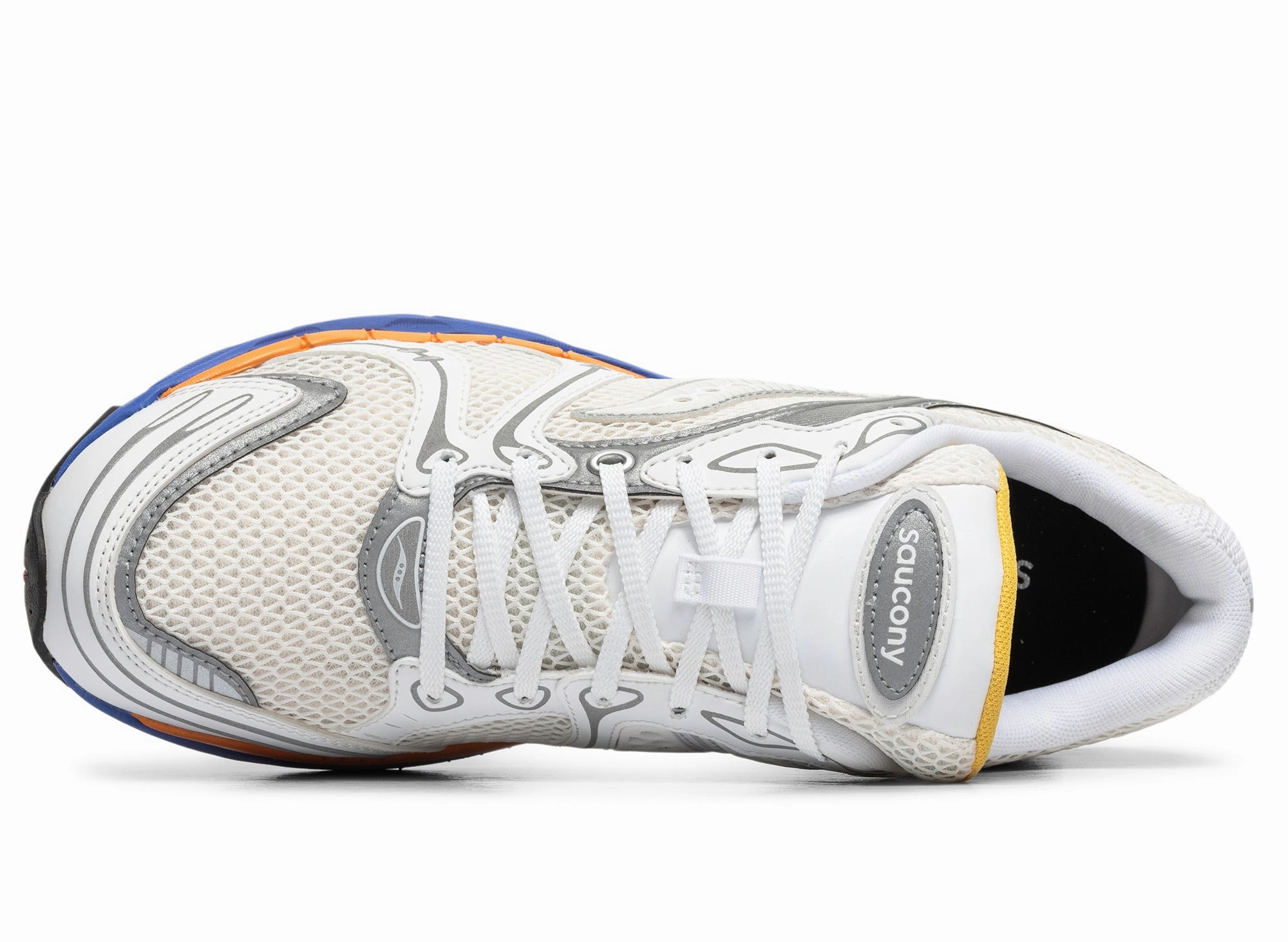 Saucony Progrid Triumph 4 Galaxy in White Black Diamond Momentum Climbing Shoes