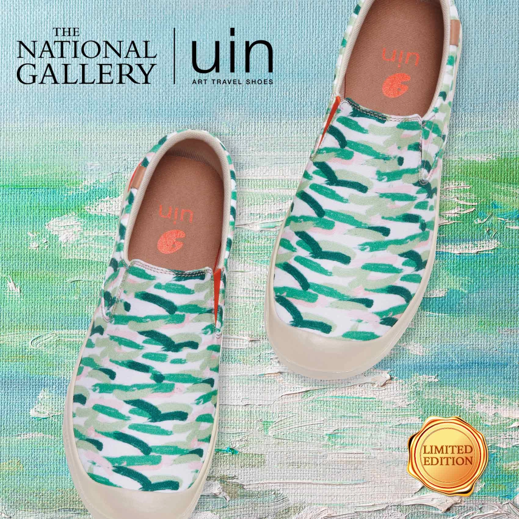 Van Gogh Wheatfield with Cypresses V2 Cadiz Women Adjustable Skate Shoes