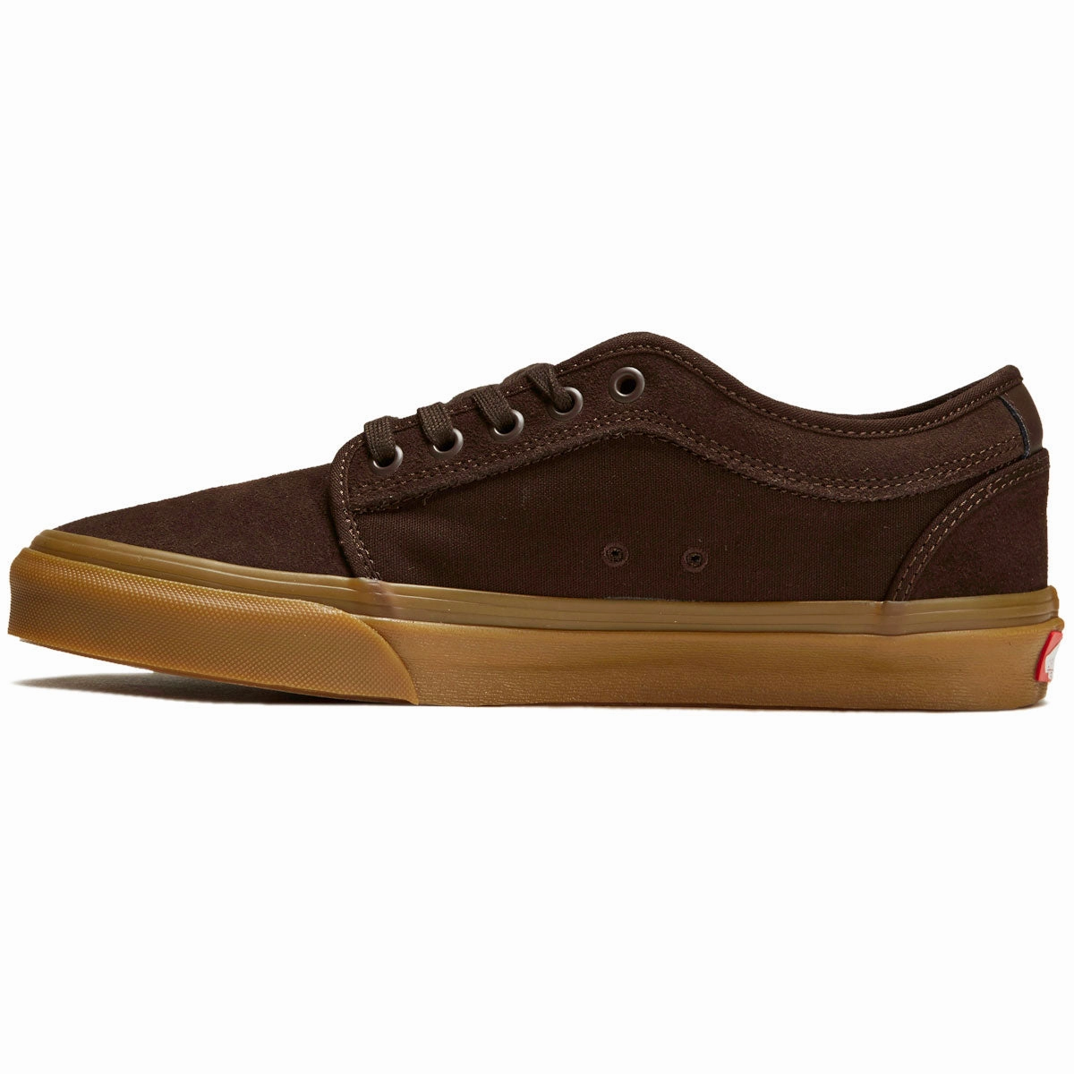 Skate Shoes With Skulls Vans Skate Chukka Low Shoes - Dark Brown/Gum