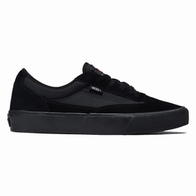 Vans Skate Curren Caples Shoes - Black/Black Vulcanized Vs Cupsole Skate Shoes