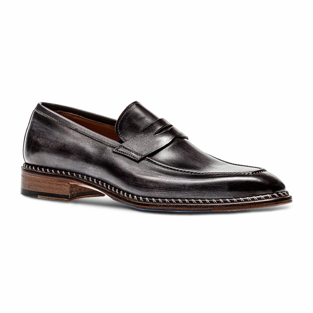 Smooth Leather Loafers VELOCE LOAFER ANTRACITE