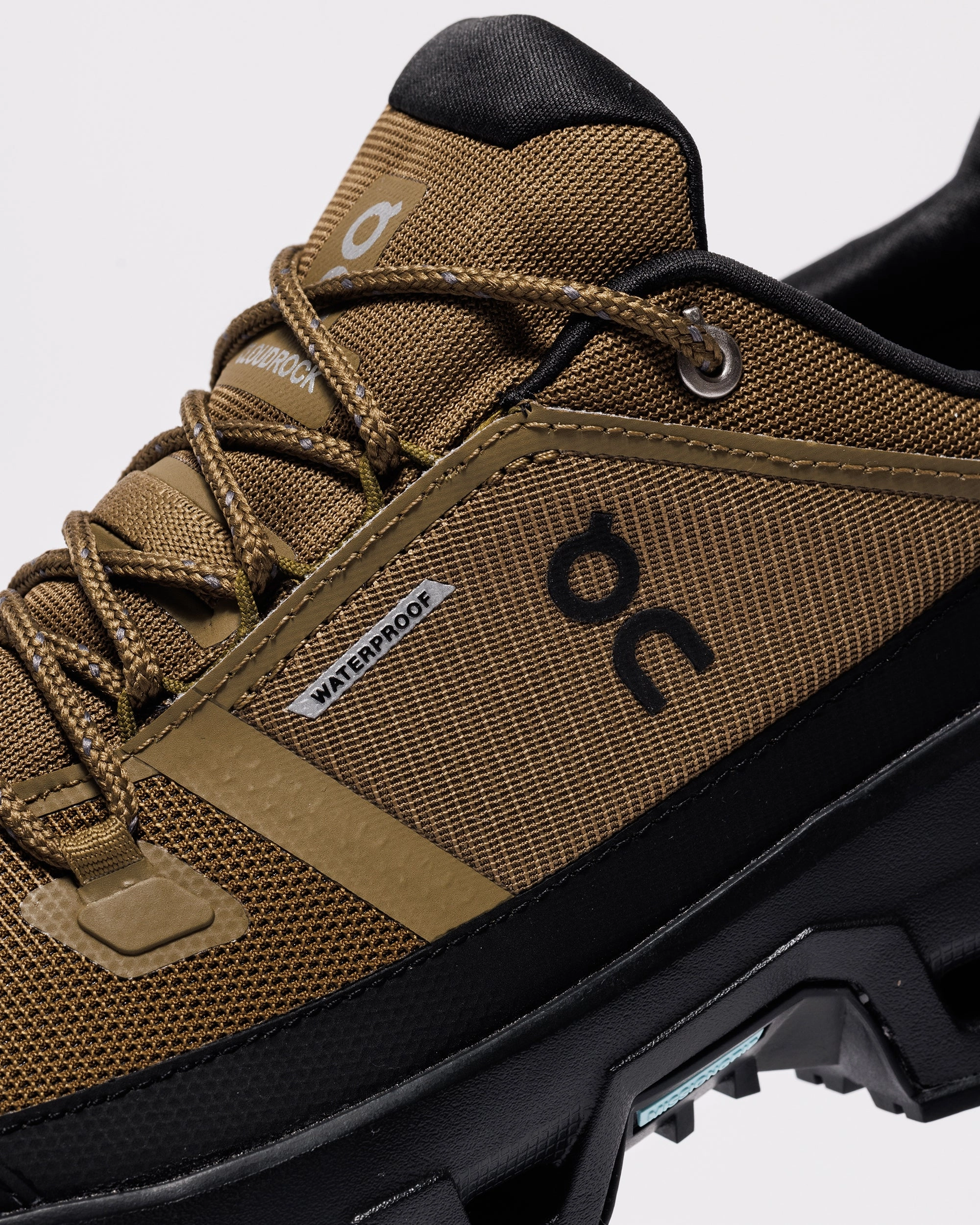 Hiking In Trail Shoes On Cloudrock Low Wp