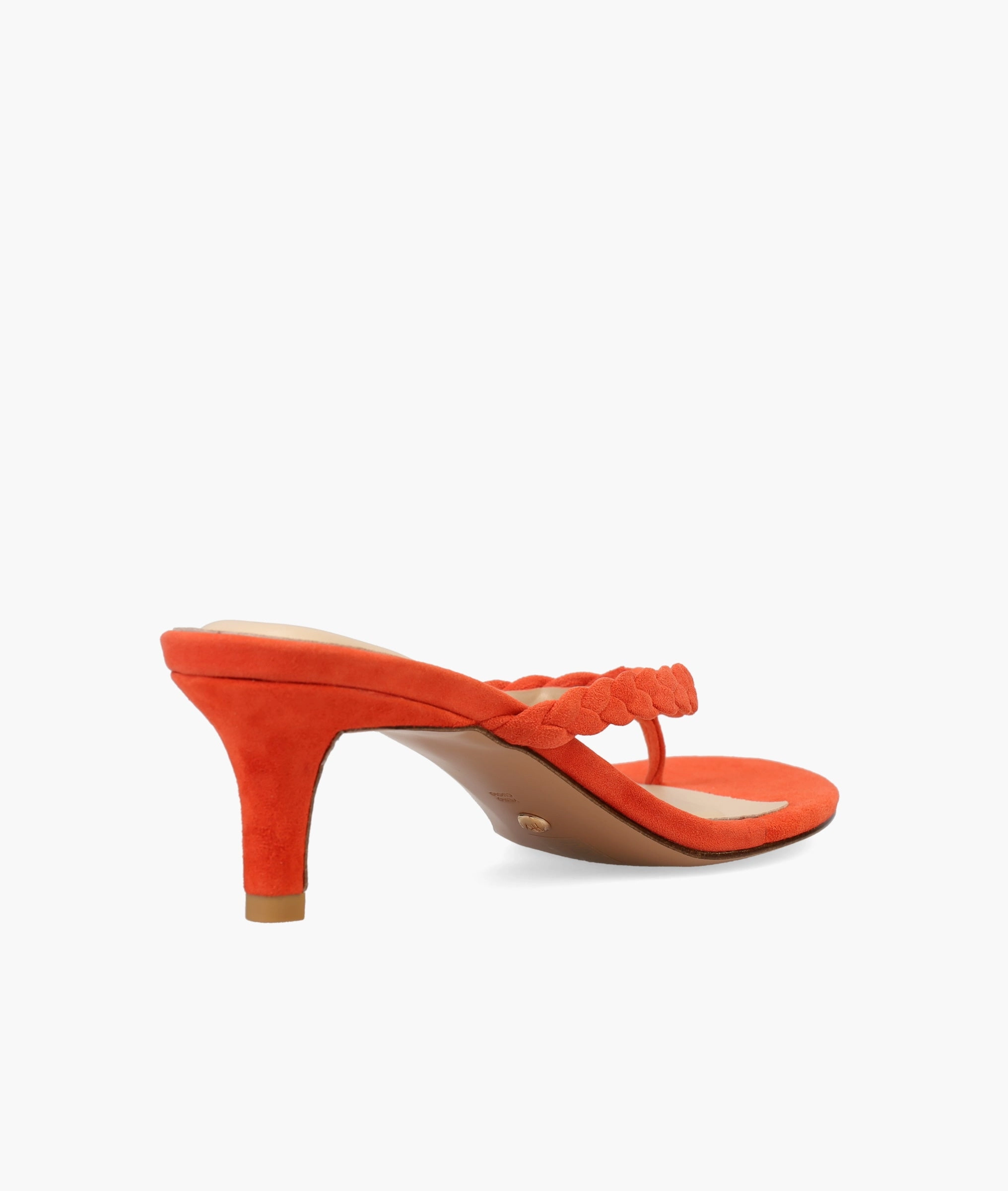 Earlen Low Heel - Red Orange Carmina Oxfords