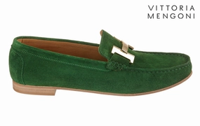 Vm Herrara Green Naturalizer Platform Loafers