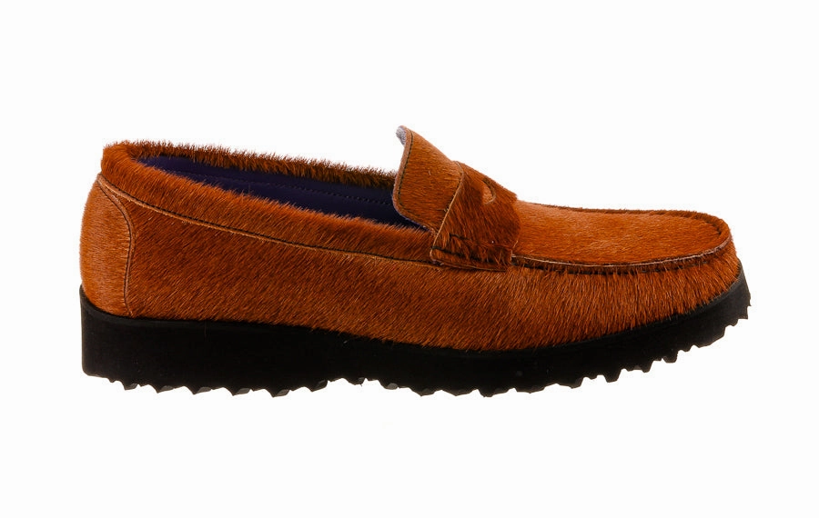 Vm Masha Brown Pointy Toe Loafers