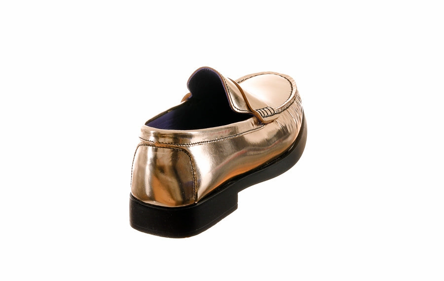 Adrian Snaffle Smooth Leather Kiltie Loafers Vm Yari Bronze