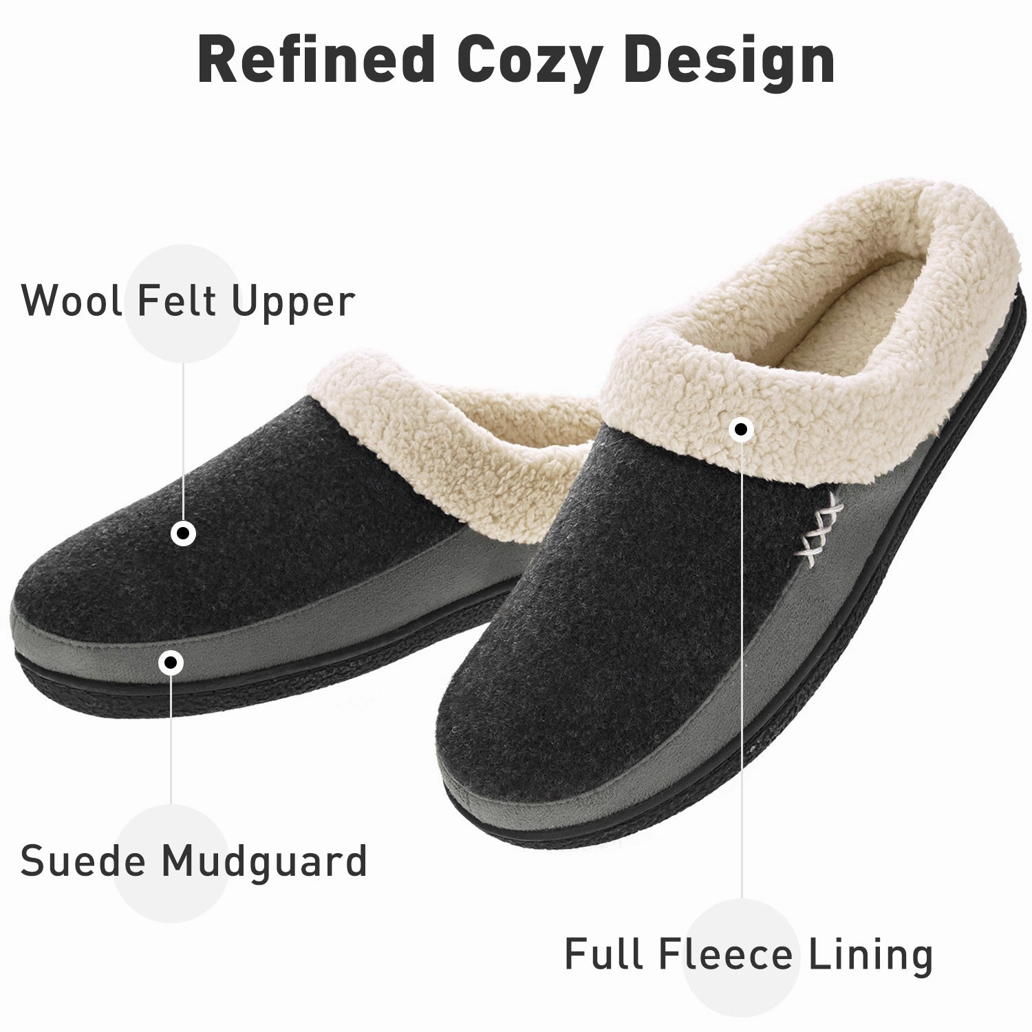 Hyperset Nike Volleyball Shoes VONMAY Men's Slippers Fuzzy House Shoes Memory Foam Slip On Clog Plush Wool Fleece Garden Shoes