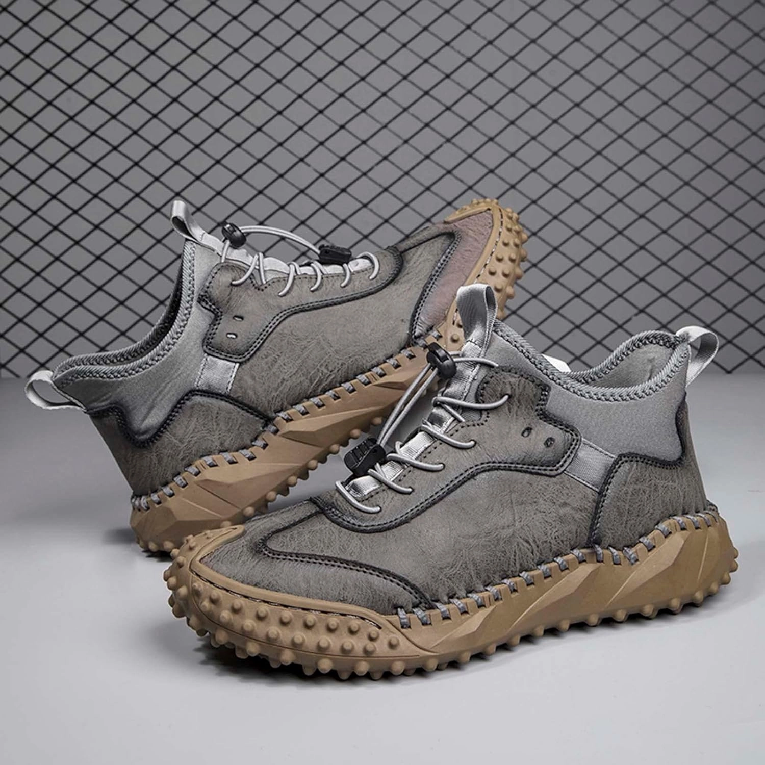 Orvis Boots Mens Hiking Shoes, Mens Leather Boots, Slip-Ons Lightweight Comfortable Casual Chukka Boots Mens Fashion Sport Business