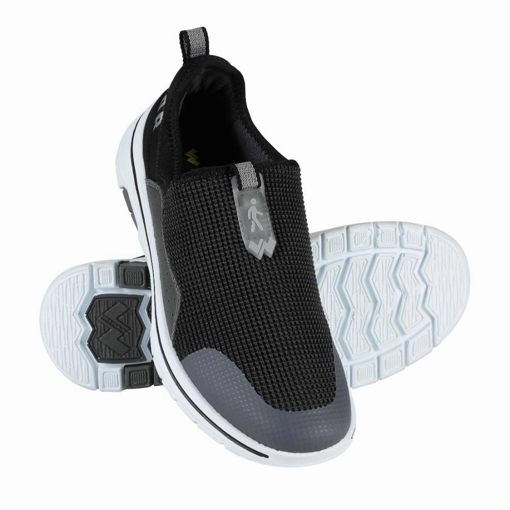 Rock Climbing Shoes Katana Sportiva Warrior Grey Non-Lacing Casual Shoes For Men Easy Walk By Liberty