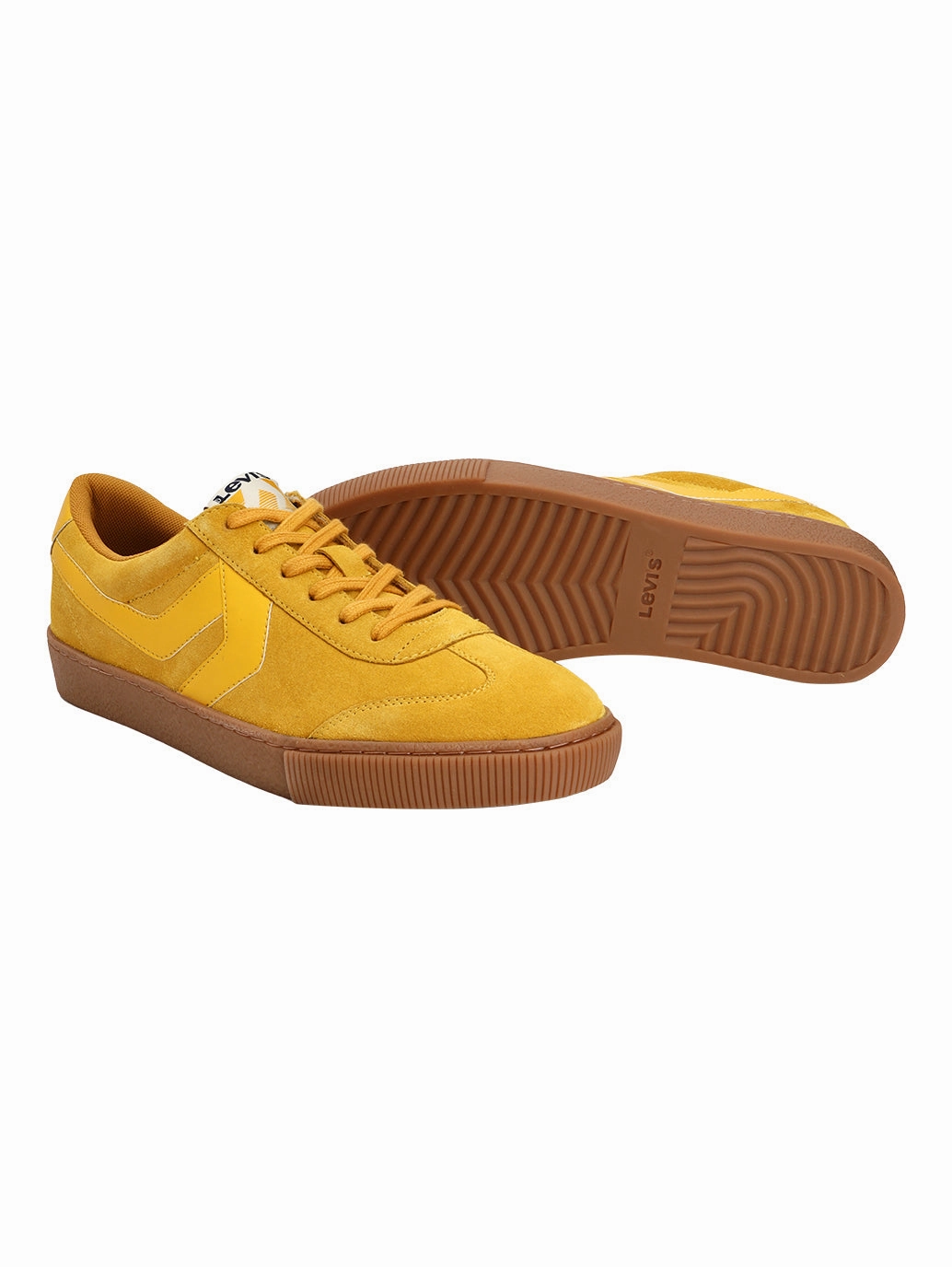 Best Support Sneakers Men's Mustard Solid Sneakers