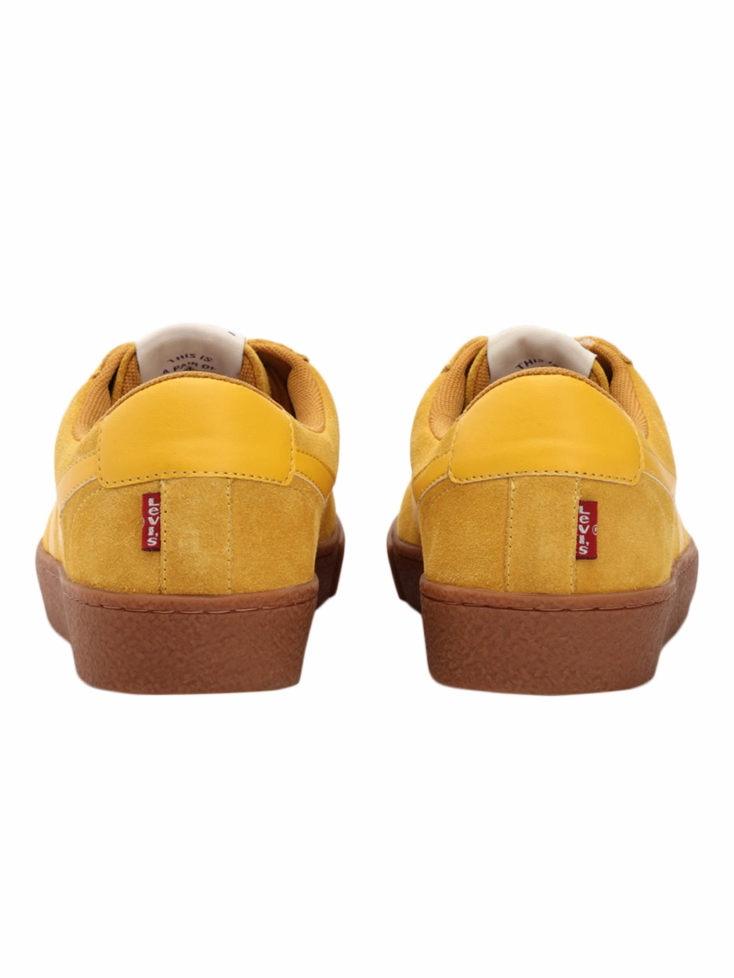 Men's Mustard Solid Sneakers Max Air Sneakers