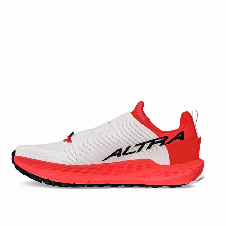 Trail Glove Running Shoes Altra Men's Timp Boa Trail Running Shoe in White/Coral SS25