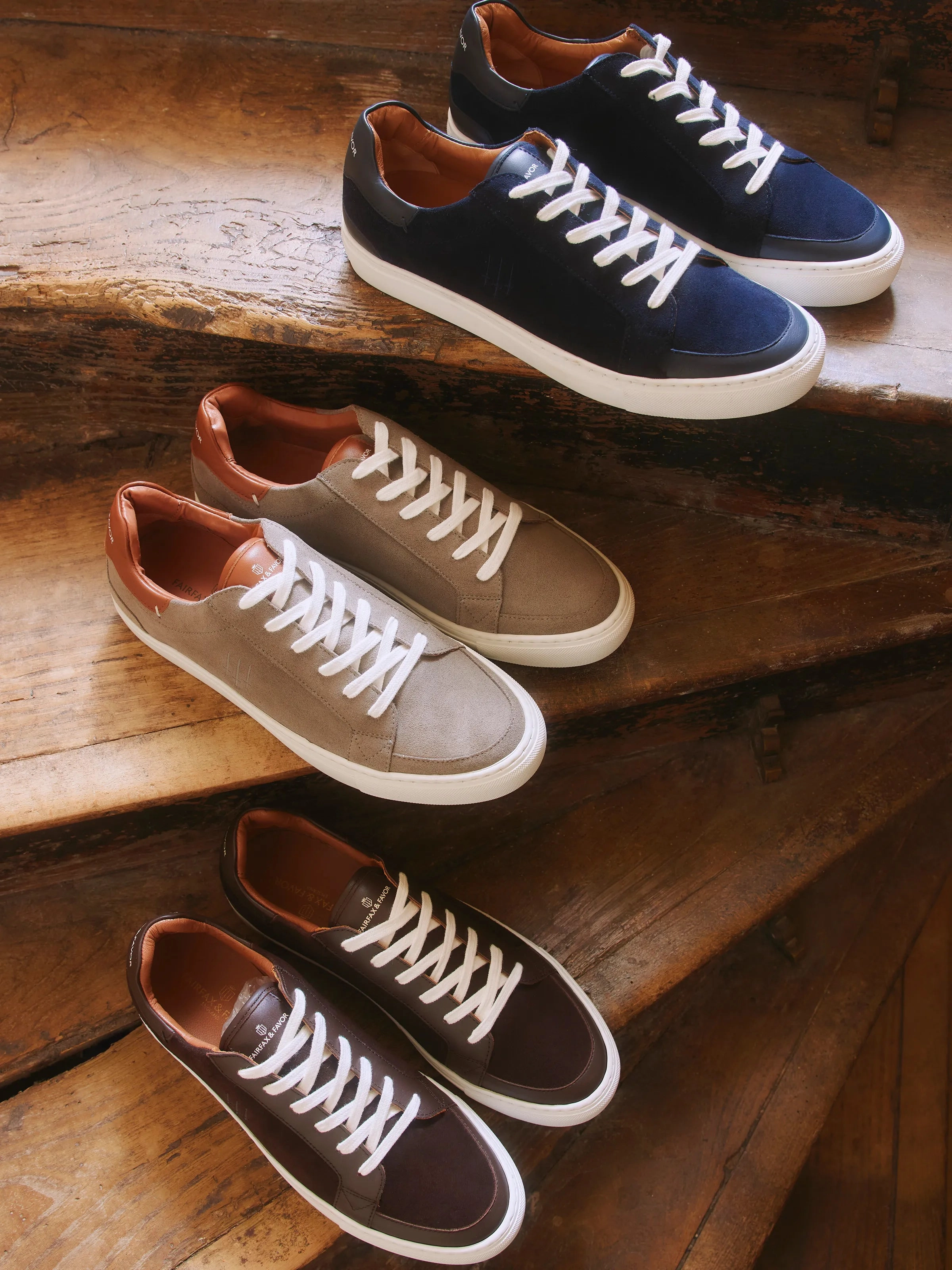 Holbourne - Chocolate Oxfords No Socks