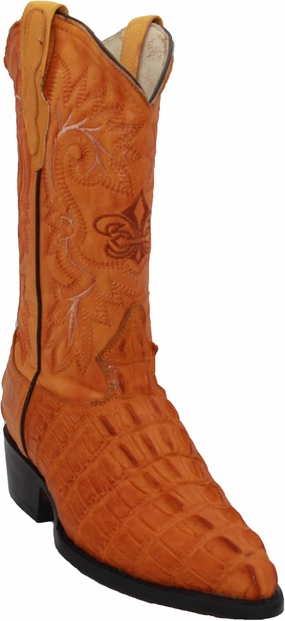 Wide Calf Snow Boots Western Shops Mens Leather Crocodile Alligator Print Western Cowboy Boots