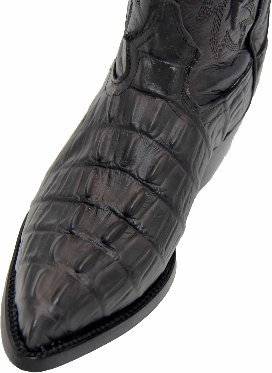 Western Shops Mens Leather Crocodile Alligator Print Western Cowboy Boots Pikolinos Boots