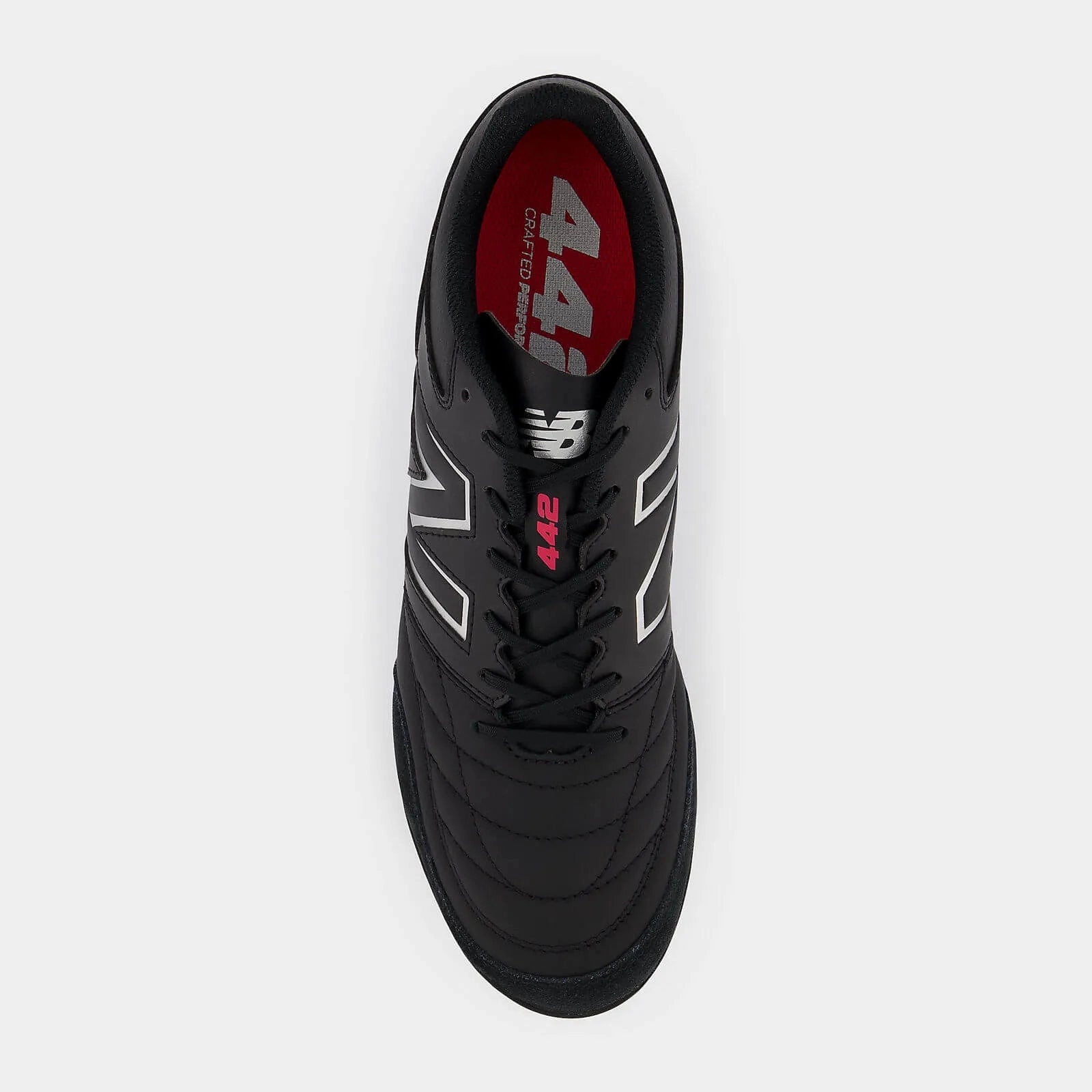 Store Soccer Cleats New Balance 442 v2 Team Turf 2E Wide - Black-White