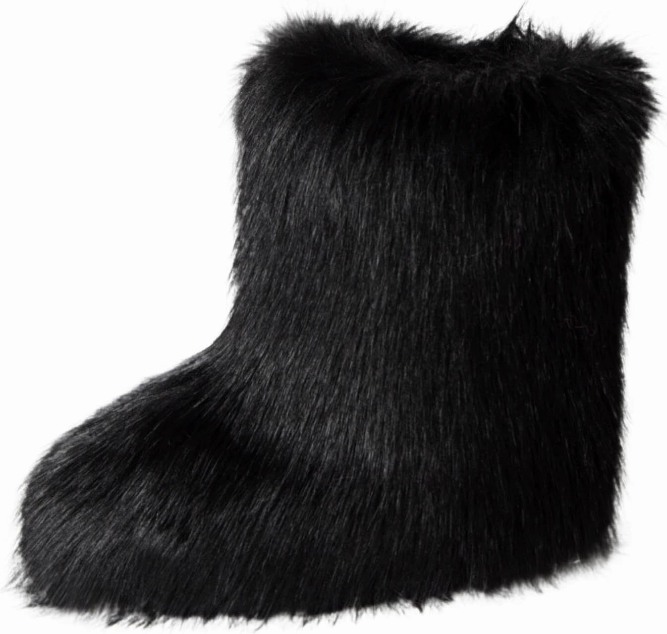 Winter Ankle Boots for Women Waterproof Snow Womens Black Snow Boots Ankle Snow Boots Size 7 Women Fur Boots Heels for Women Winter Botas Para Nieve Mujer Rhinestone Cowboy Boots