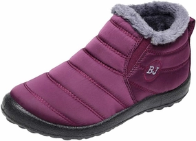 High Knee Suede Boots Winter Boots for Woman Cute Snow Boots Anti-Slip Waterproof Warm Winter Shoes Women's Snow Boot Ladies Winter Boots Waterproof Waterproof Womens Boots Insulated Sale Clearance