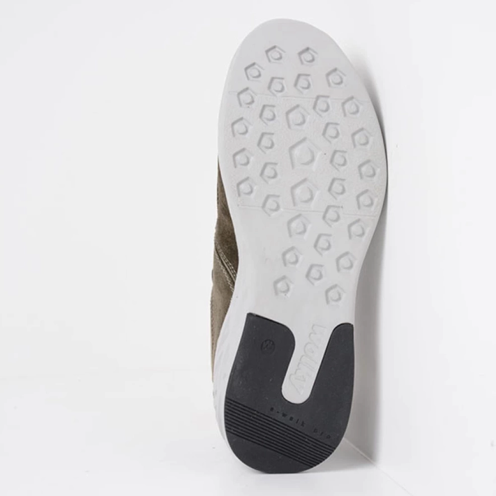 Office High Heels Wolky Bounce Castor Grey Combi Leather Sneaker (Women's)