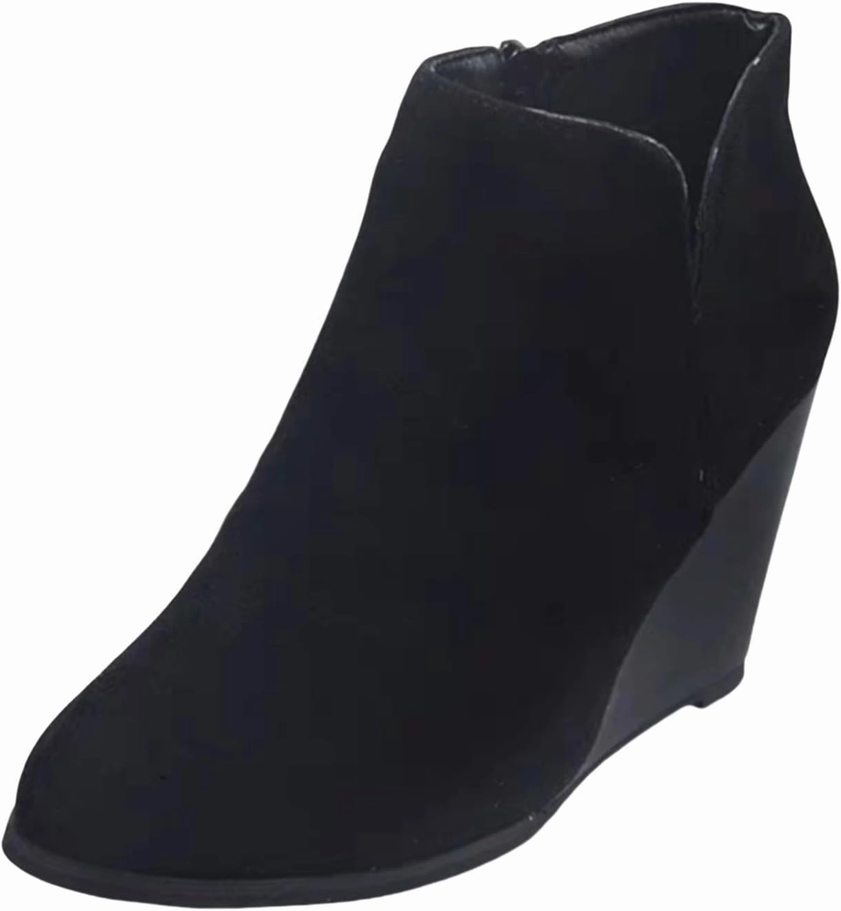 Women Boots Low Heel Leather Warm Women Rain Boots Otb Boots