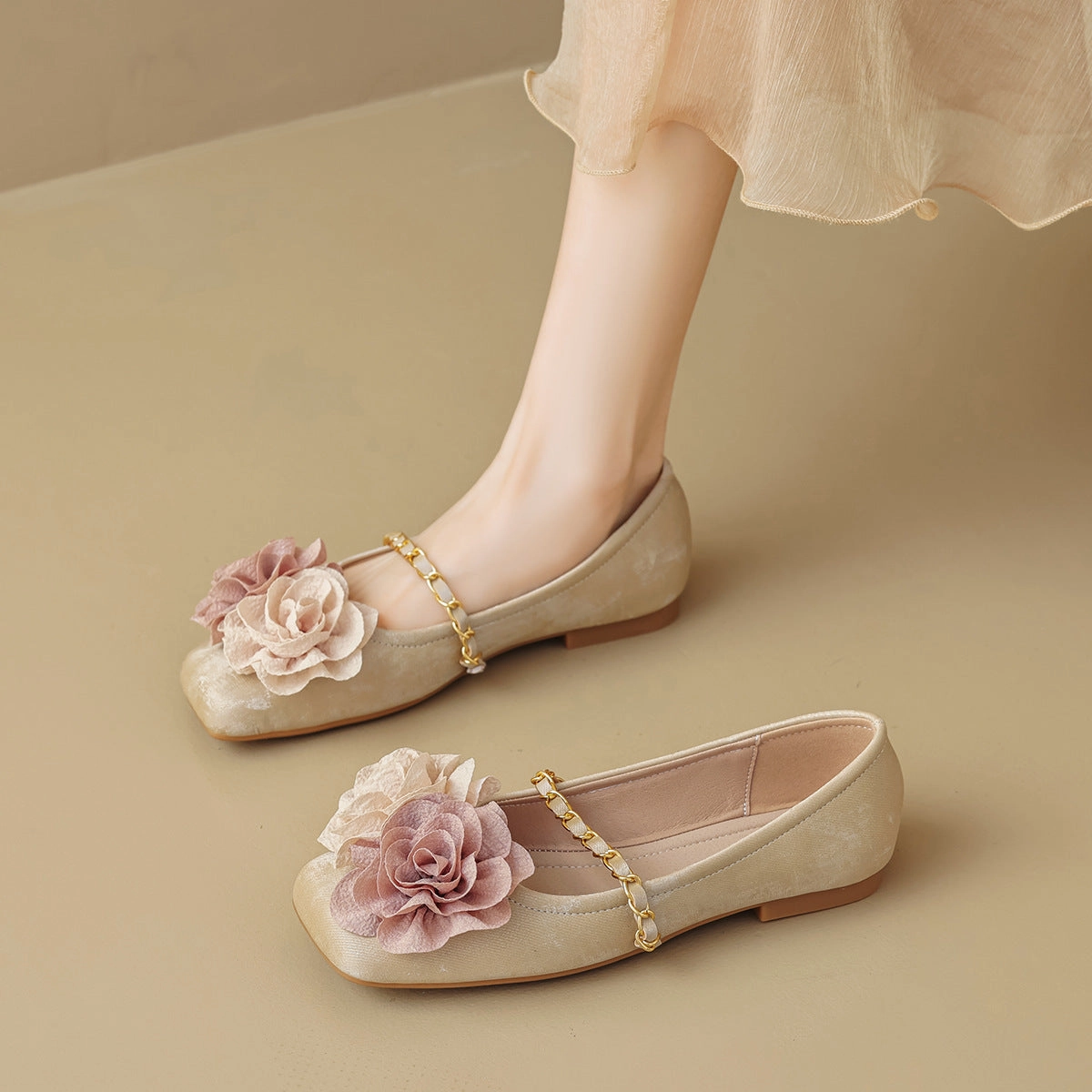 Women Fashion Soft Casual Flats Shoes Commando Derby Shoes