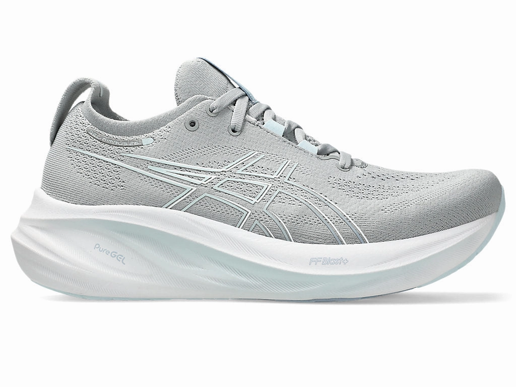 Women's ASICS Gel-Nimbus 26 (Piedmont Grey/Grey Blue) Tokyo Asics Shoes