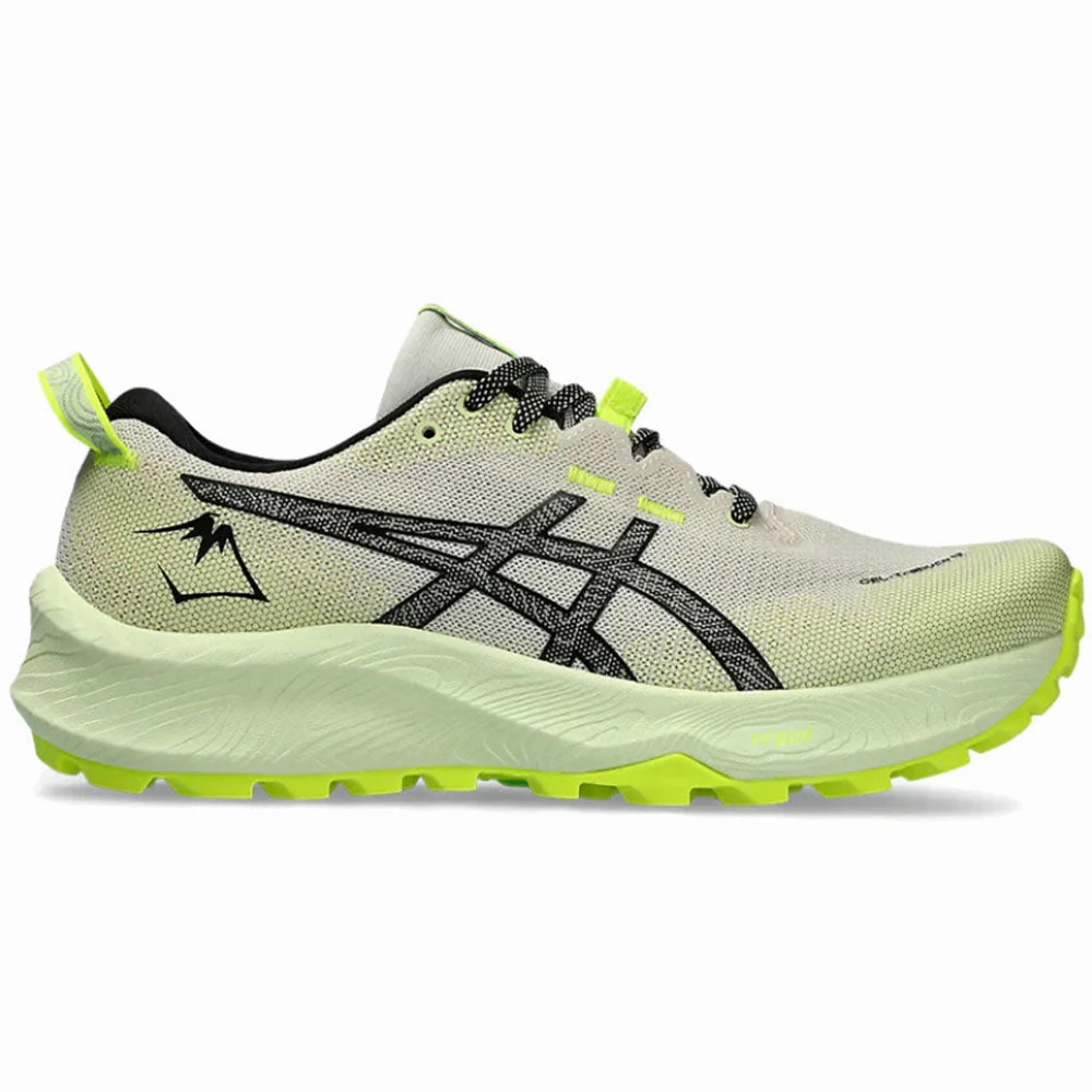 Women's Asics Gel-Trabuco 12, Oatmeal/Black, 11 B Medium Asics Shoes For Low Arches